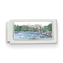 Barlow Designs Fisherman Hinged Money Clip