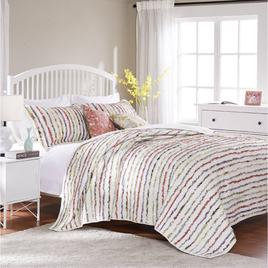 Greenland Home Fashions(tm) Bella Ruffle Edge Quilt Set w/ Pillows