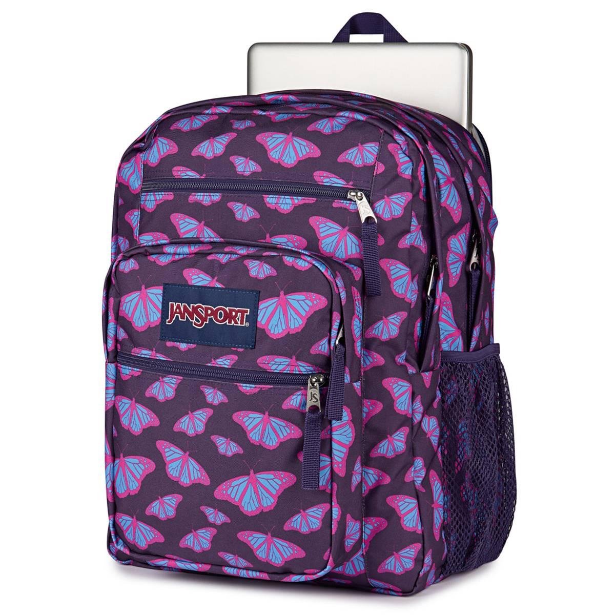 JanSport® Big Student Flutter by  Purple Backpack