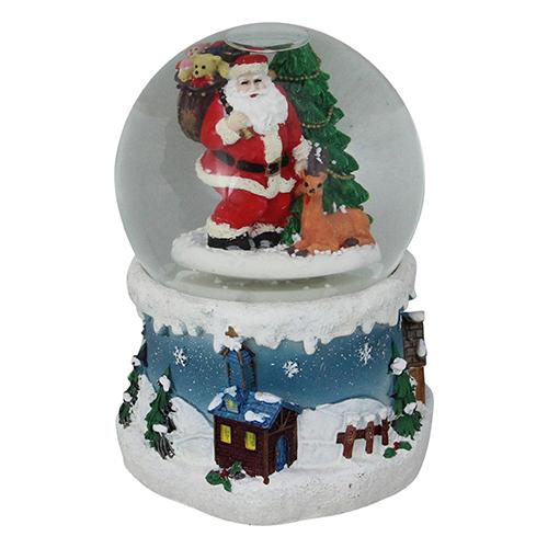 Northlight Santa Claus Musical Snow Globe