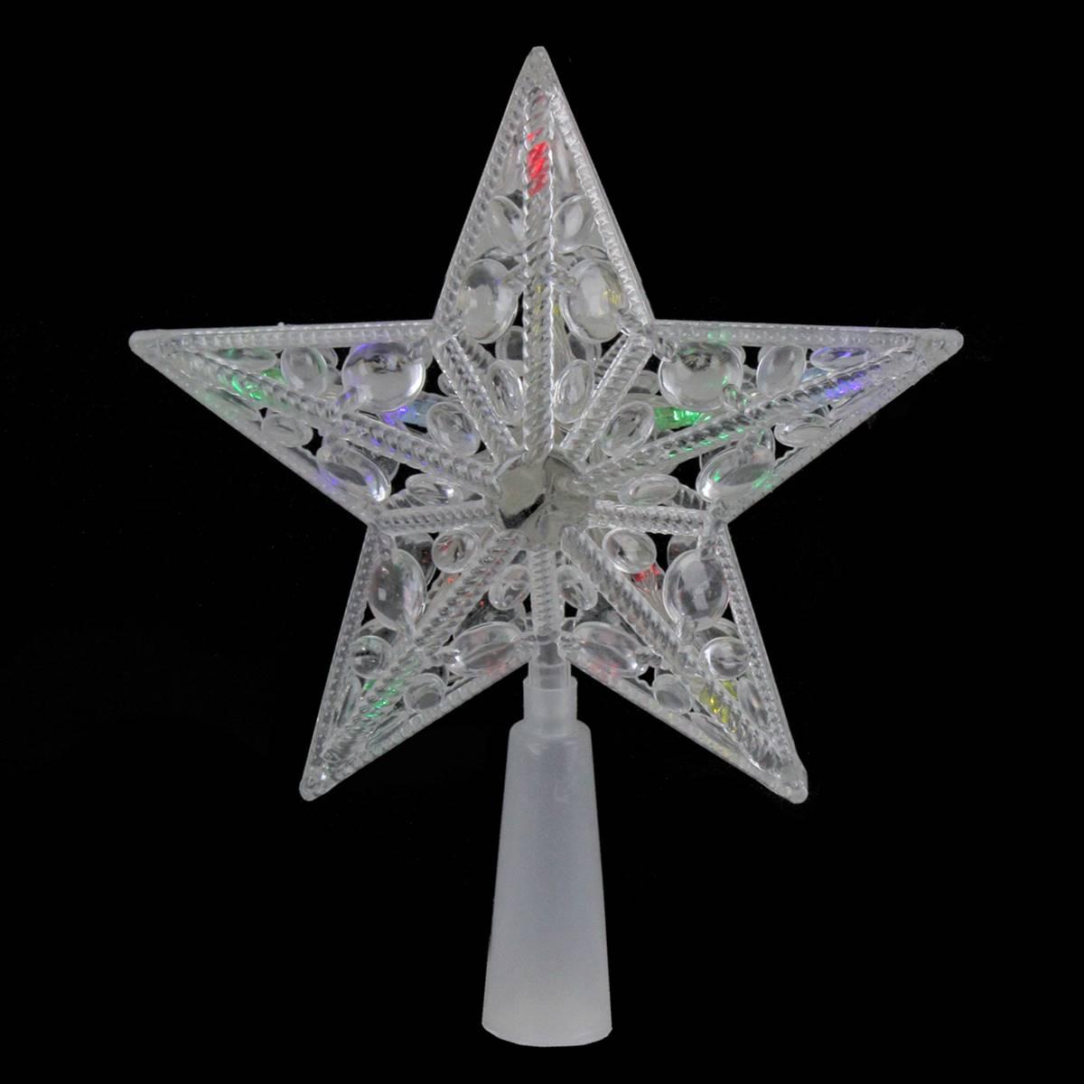 Northlight Seasonal Jeweled Star Christmas Tree Topper