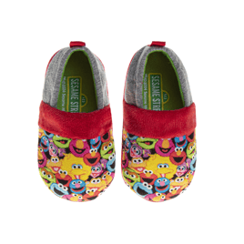 Little Kids Sesame Street(R) All Your Friends Dual Sizes Slippers