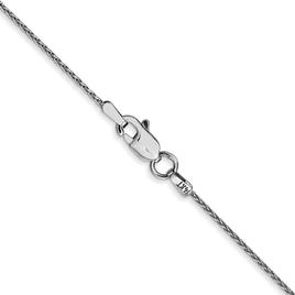 Unisex Gold Classics™ 1mm. White Parisian Wheat 14in. Necklace