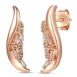 Le Vian(R) Strawberry Gold(R) 1/4ctw. Nude Diamonds(tm) Earrings