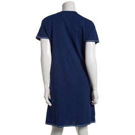 Womens René Rofé Short Sleeve Night Owl Embroidered Nightshirt