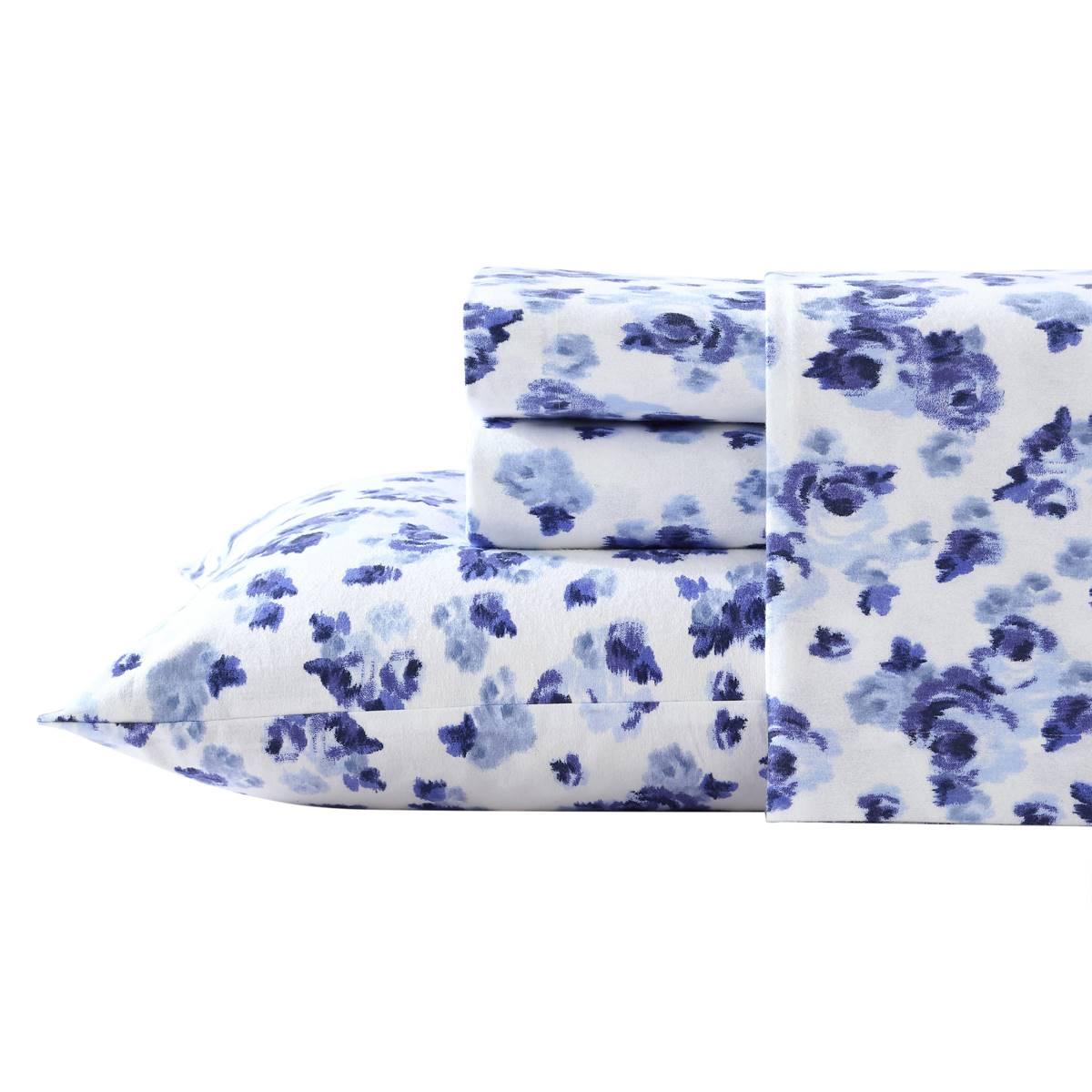 Laura Ashley Emelisa Cotton Flannel Sheet Set