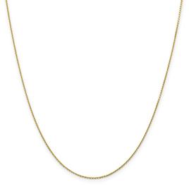 Gold Classics(tm)10kt 0.90mm Yellow Gold 18in. Chain Necklace