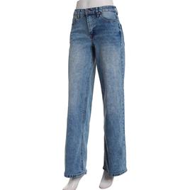 Juniors Madden Girl Ultra 90''s Wide Leg Pants - Medium Wash