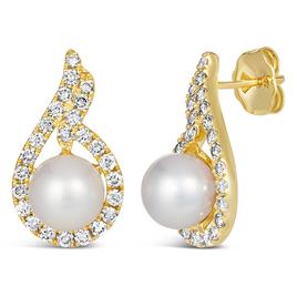 Le Vian(R) Vanilla Pearls(tm) & Nude Diamonds(tm) Drop Earrings