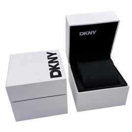 Womens DKNY Fluted Bezel Green Dial Two-Tone Watch - DK1L017M1095