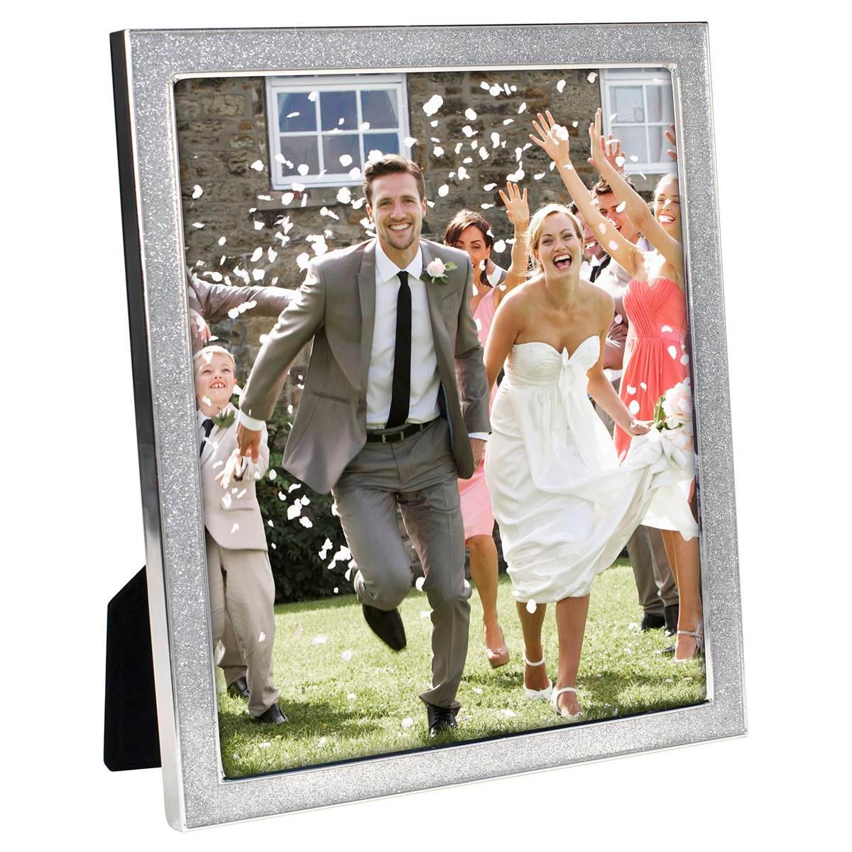 Malden Glitter Metal Frame - 8x10