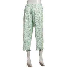 Petite Jessica Simpson Petals Lettuce Edge Pajama Capris
