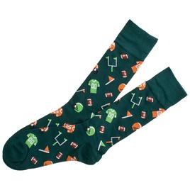 Mens Davco(R) Football Icons Crew Socks