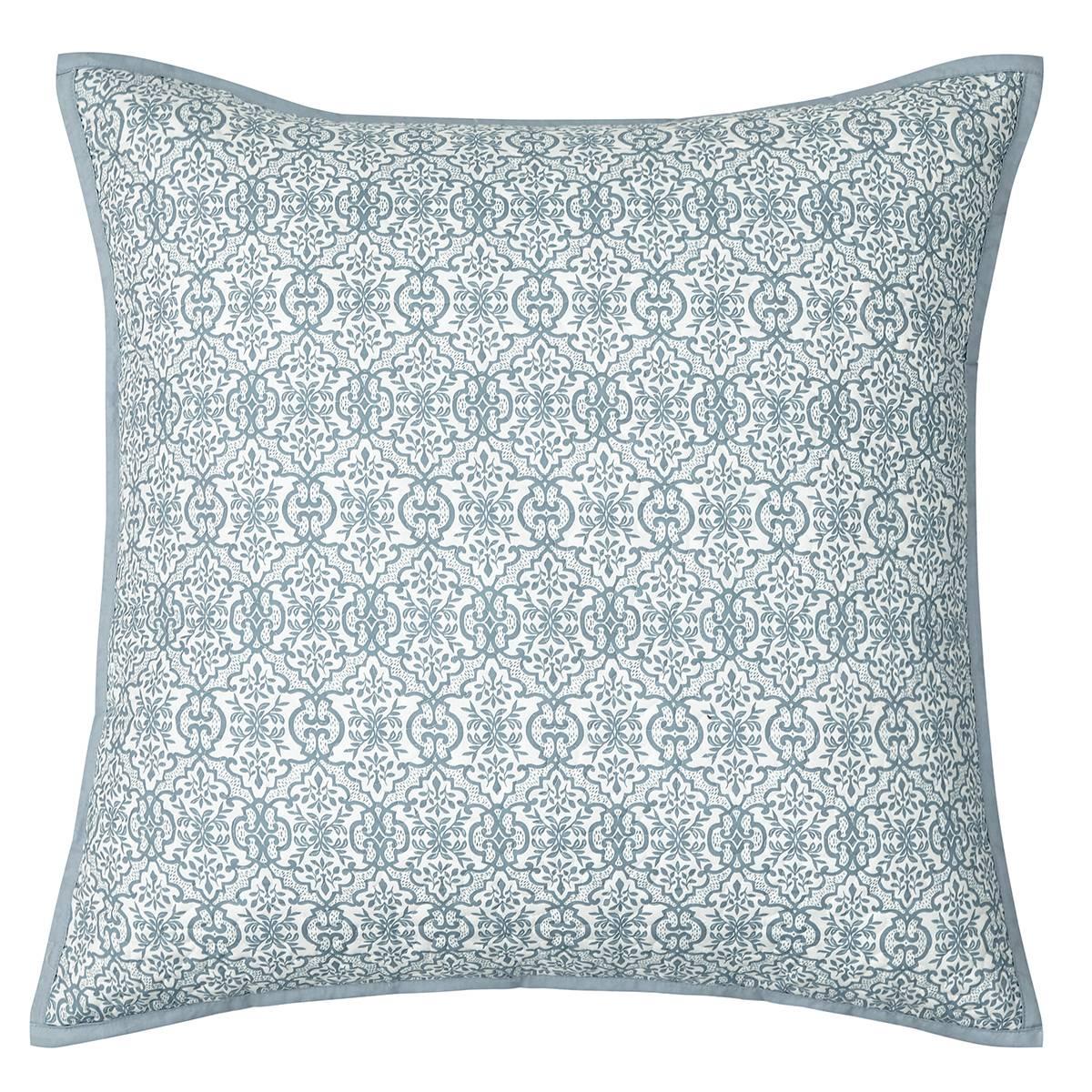 Royal Court Evergreen Blue Euro Sham