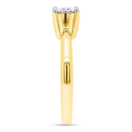 Nova Star® Yellow Gold 1/2ctw. Lab Grown Diamond Solitaire Ring