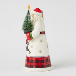 Jim Shore Highland Glen Santa w/ Sisal Christmas Figurine