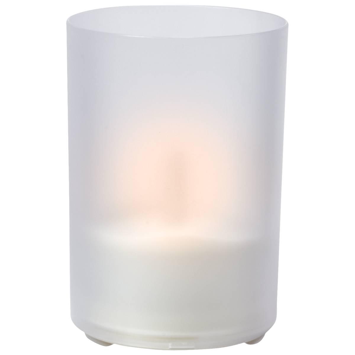 Illumaflame 6in. LED in Frosted Glass