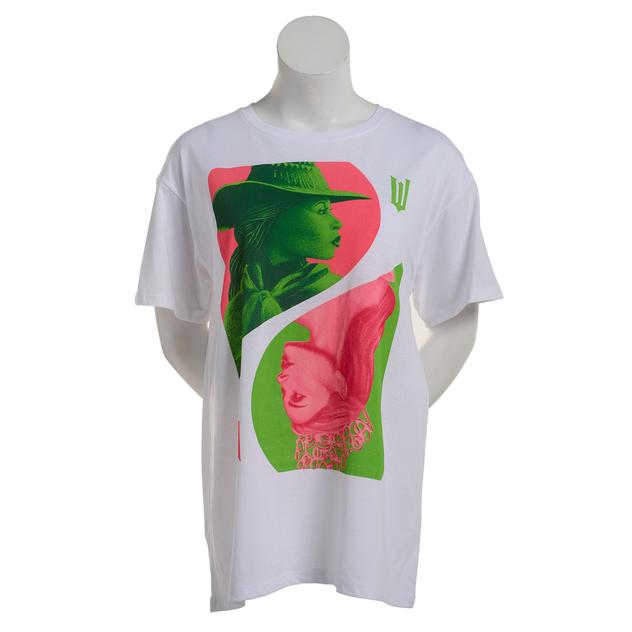 Juniors Plus Freeze Wicked Glinda & Elphaba Graphic Tee