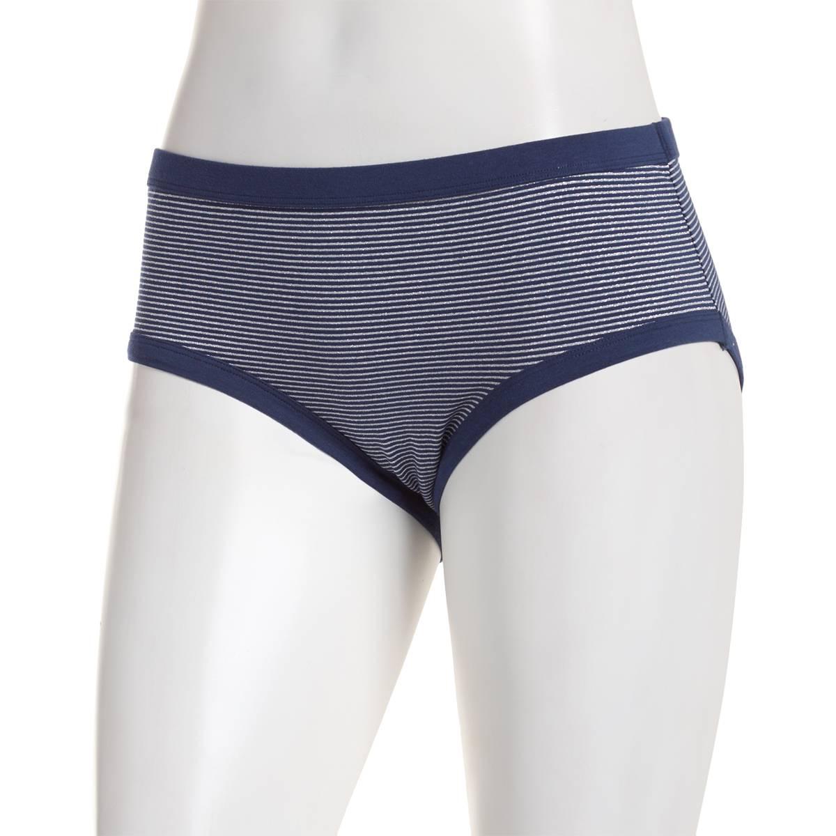 Womens St. Eve''s Self Binding Stripe Hipster Panties - 5164053