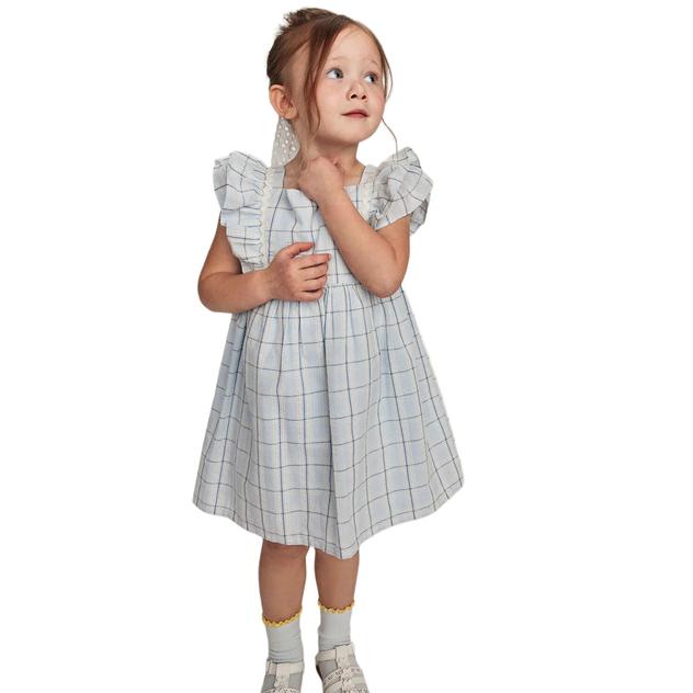 Toddler Girl Carter's® Ruffle Plaid Dress