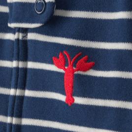 Baby Boy (NB-9M) Carter''s® Lobster Stripe Footie Pajamas