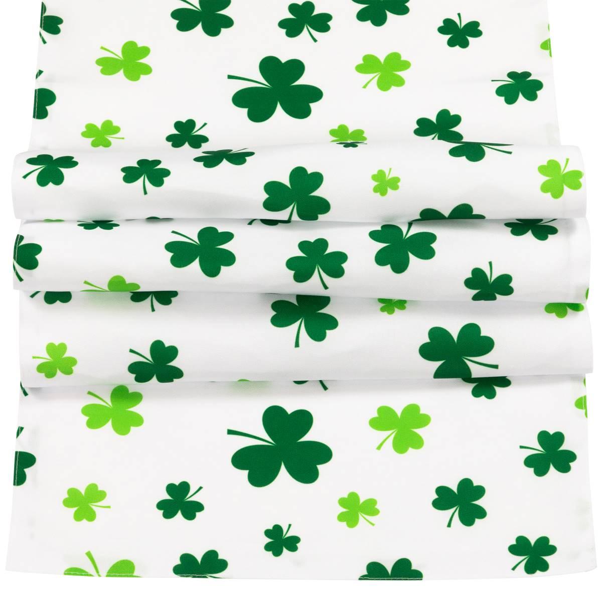 Northlight Seasonal St. Patrick''s Day Shamrock Table Runner