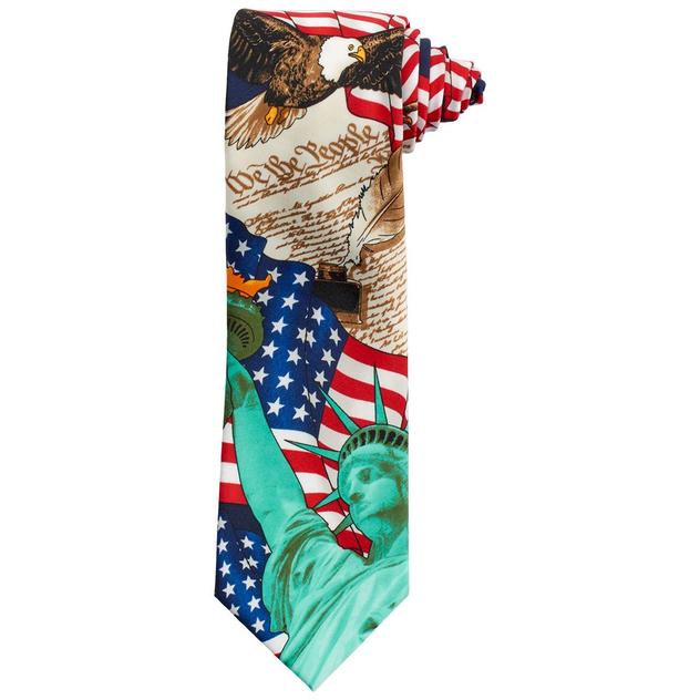 Mens American Lifestyle We the People Tie