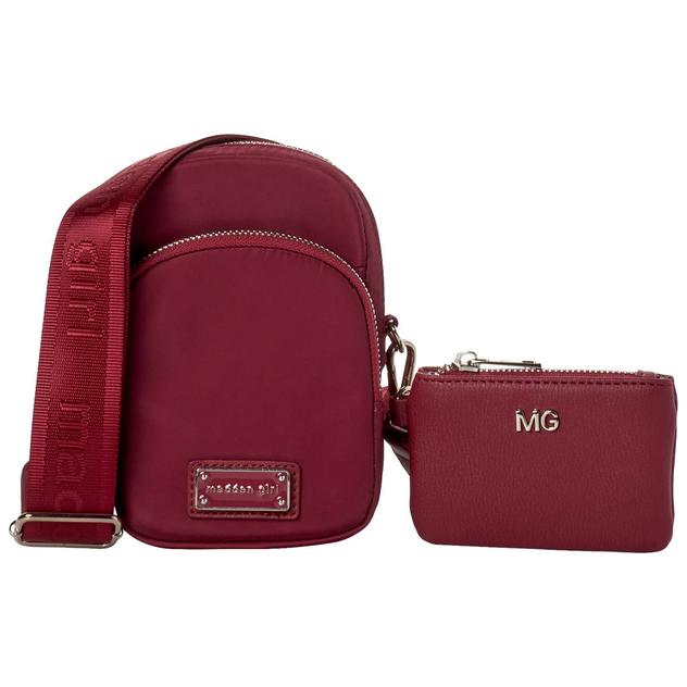 Madden Girl Nylon North/South Solid Crossbody