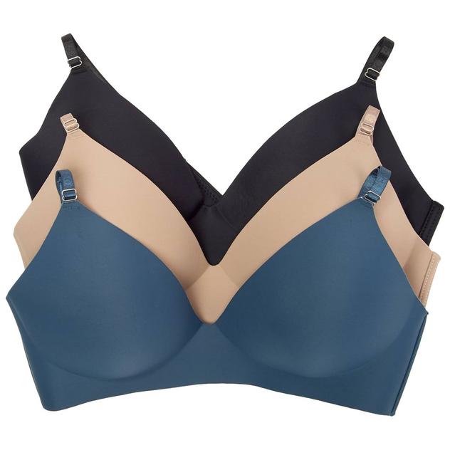 Womens Vince Camuto 3pk. Wire-Free No Show Bras VCO51900NCMX