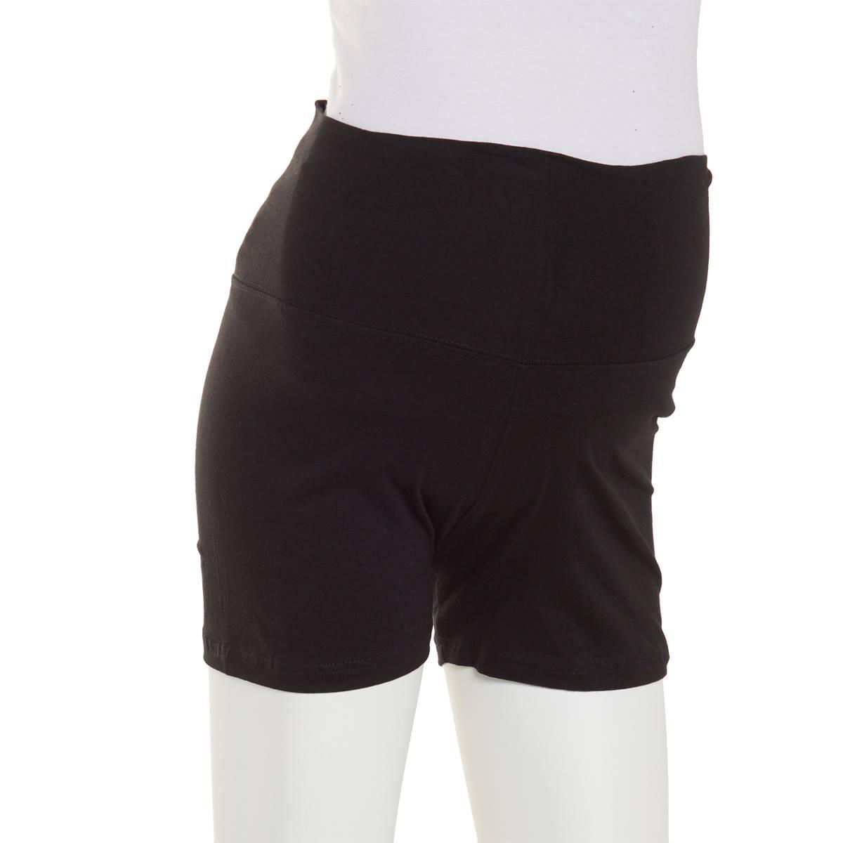 Womens Times Two Lycra(R) Maternity Short Shorts