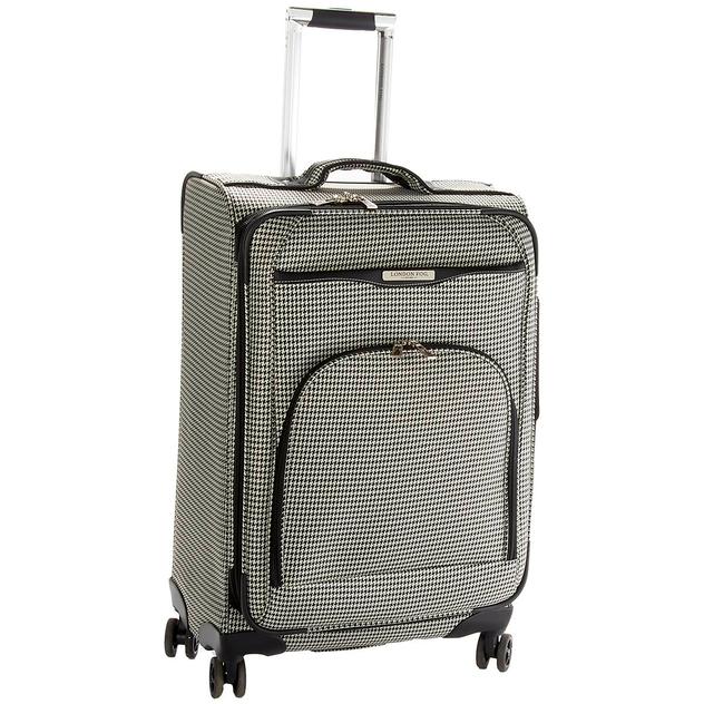 London Fog Oxford III 25in. Spinner Luggage - Black