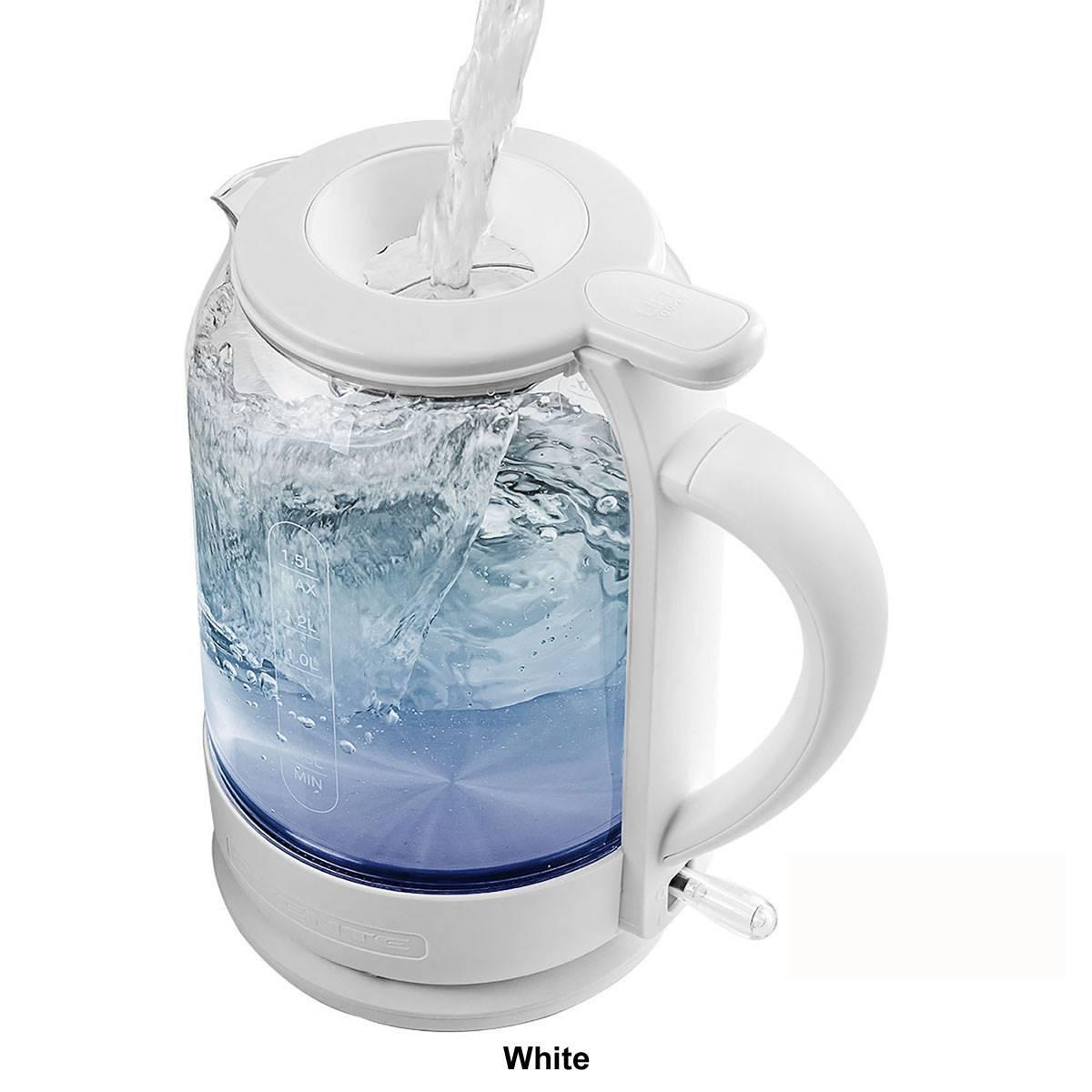 Ovente Electric Hot Water Glass Kettle