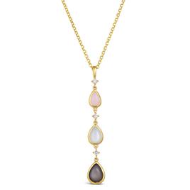 Le Vian(R) Honey Gold(tm) Moonstone Pink Opal & Diamond Pendant