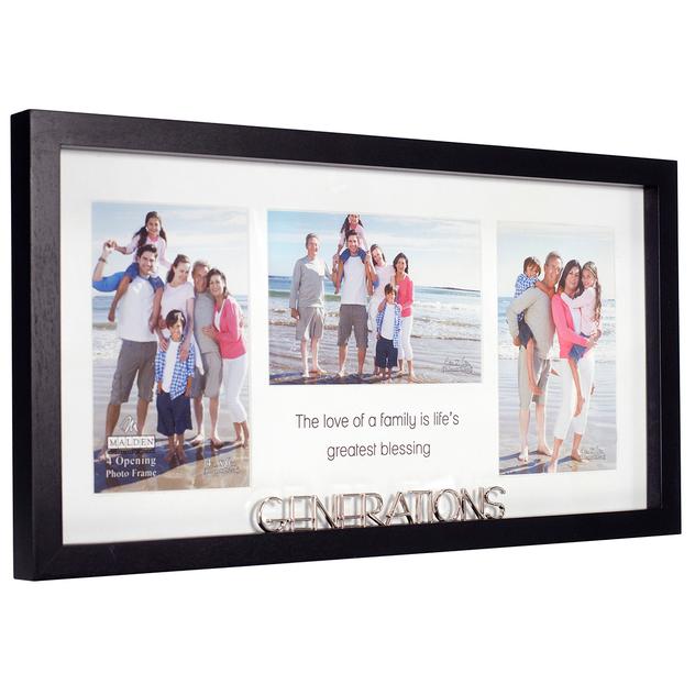 Malden 3-Opening Generations Modern Collage Frame