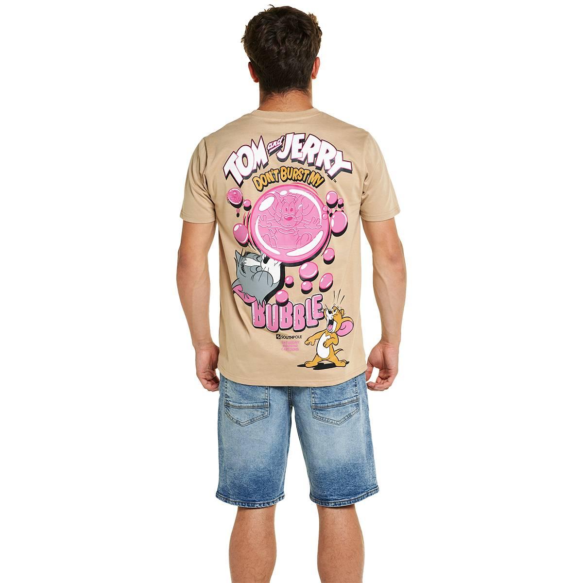 Young Mens SOUTHPOLE® Tom & Jerry Bubble Tee