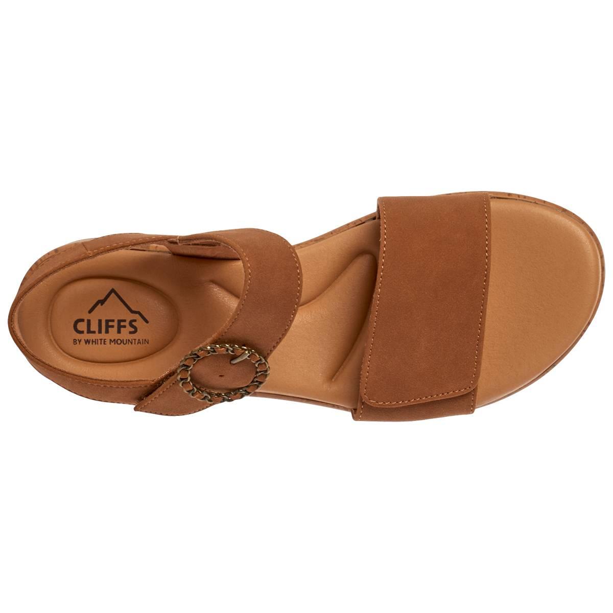 Womens Cliffs by White Mountain Bonique Footbed Sandals