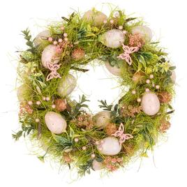 Northlight Seasonal Eggs w/ Butterflies Artificial Easter Wreath