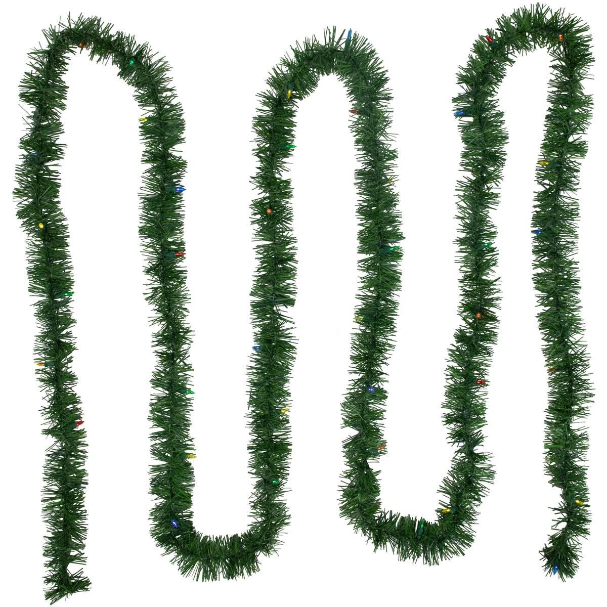 Northlight Seasonal 18ft. Multicolor Lights LED Christmas Garland