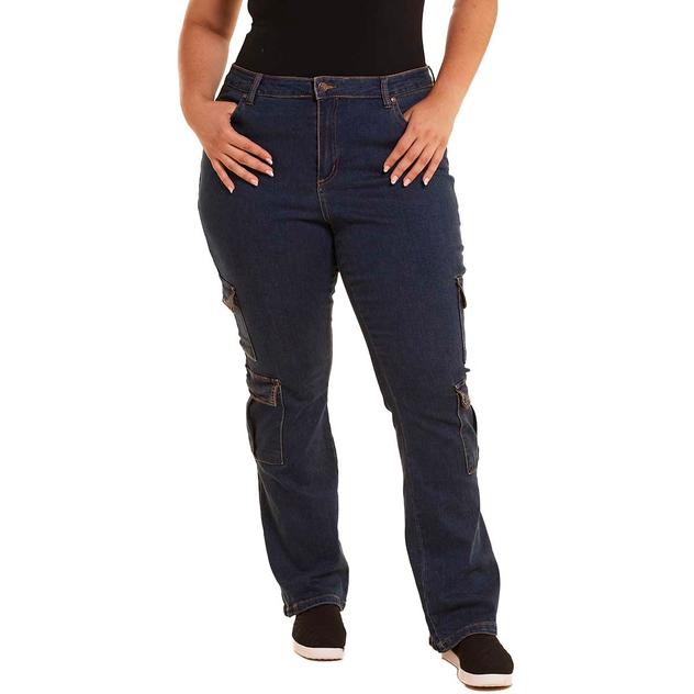 Juniors Plus Madden Girl Everywhere Bootcut Cargo Jeans