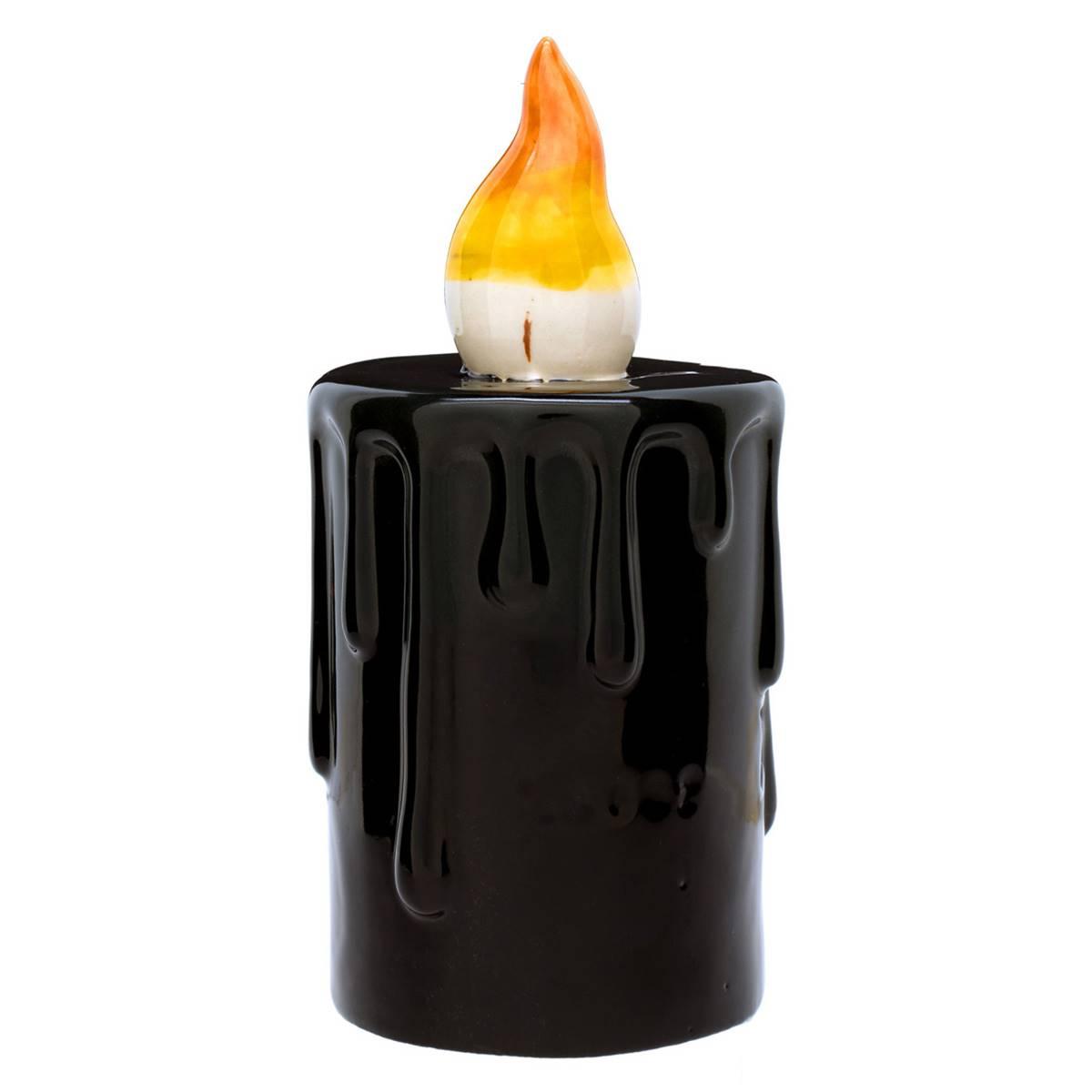 National Tree Frankenstein Porcelain LED Candle - Set of 2