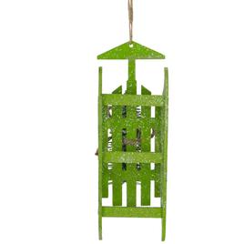 Northlight Seasonal Wood Sled Christmas Ornament