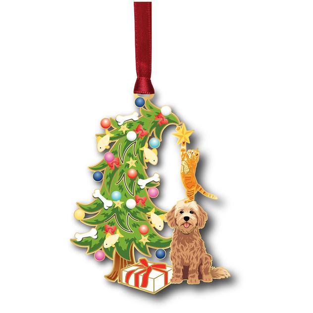 Beacon Design Cat & Dog Decorating Ornament