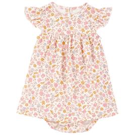Baby Girl (NB-12M) Carter’s® Floral Bodysuit Dress with Cardigan