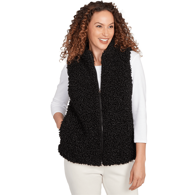 Womens Skye’s the Limit It's A Party Sleeveless Textured Vest