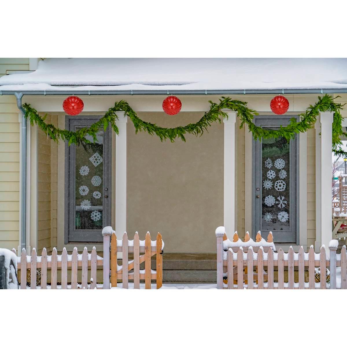 Northlight Seasonal LED Crystal Sphere Christmas Decoration