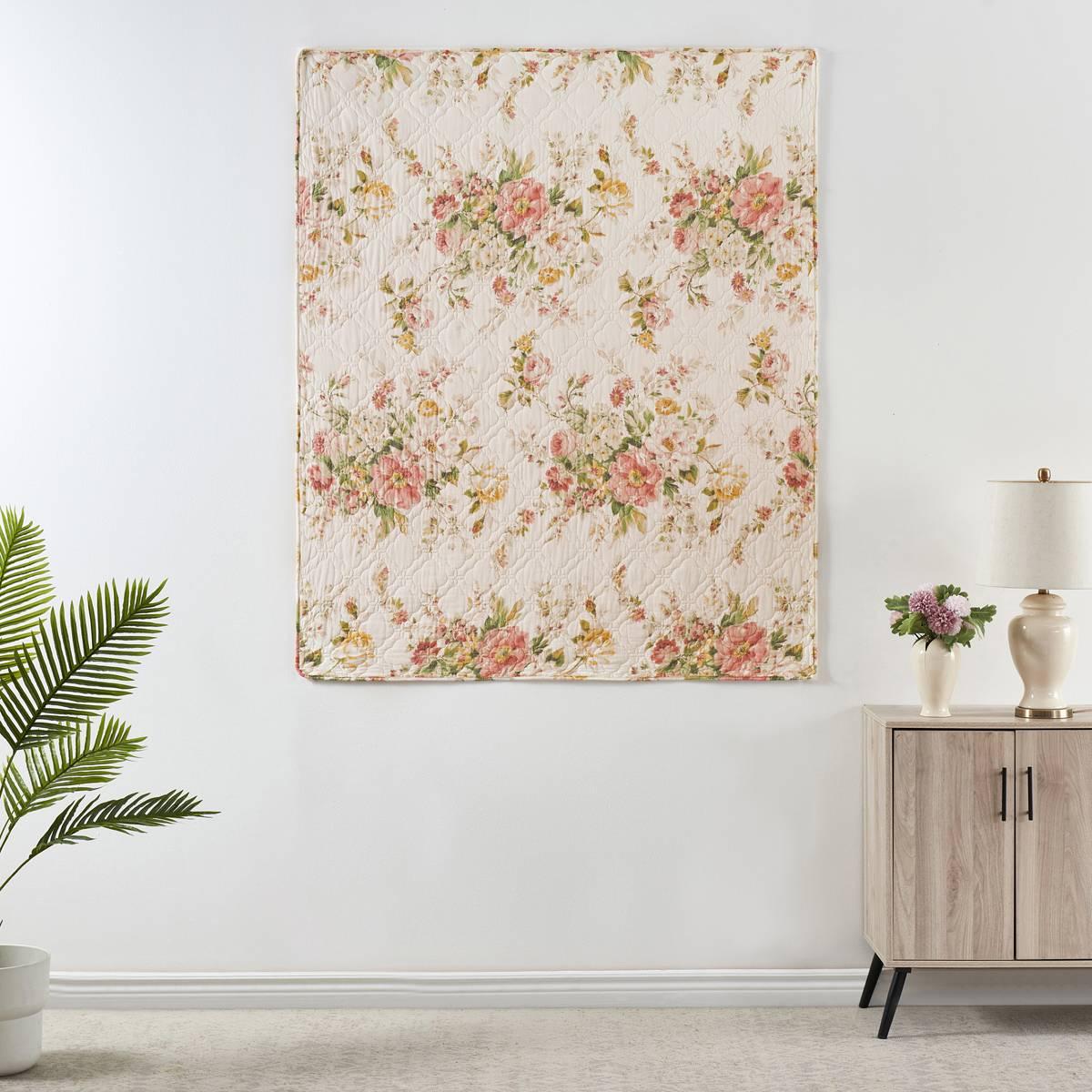 Greenland Home Fashions™ Grace Farmhouse Reversible Quilted Throw
