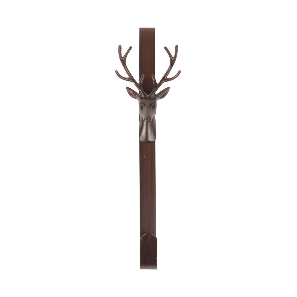 Northlight Seasonal Deer Over the Door Christmas Wreath Hanger