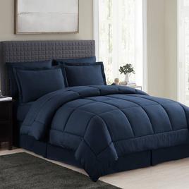 Sweet Home Collection 8pc. Checkered All Season Bed-in-A-Bag Set