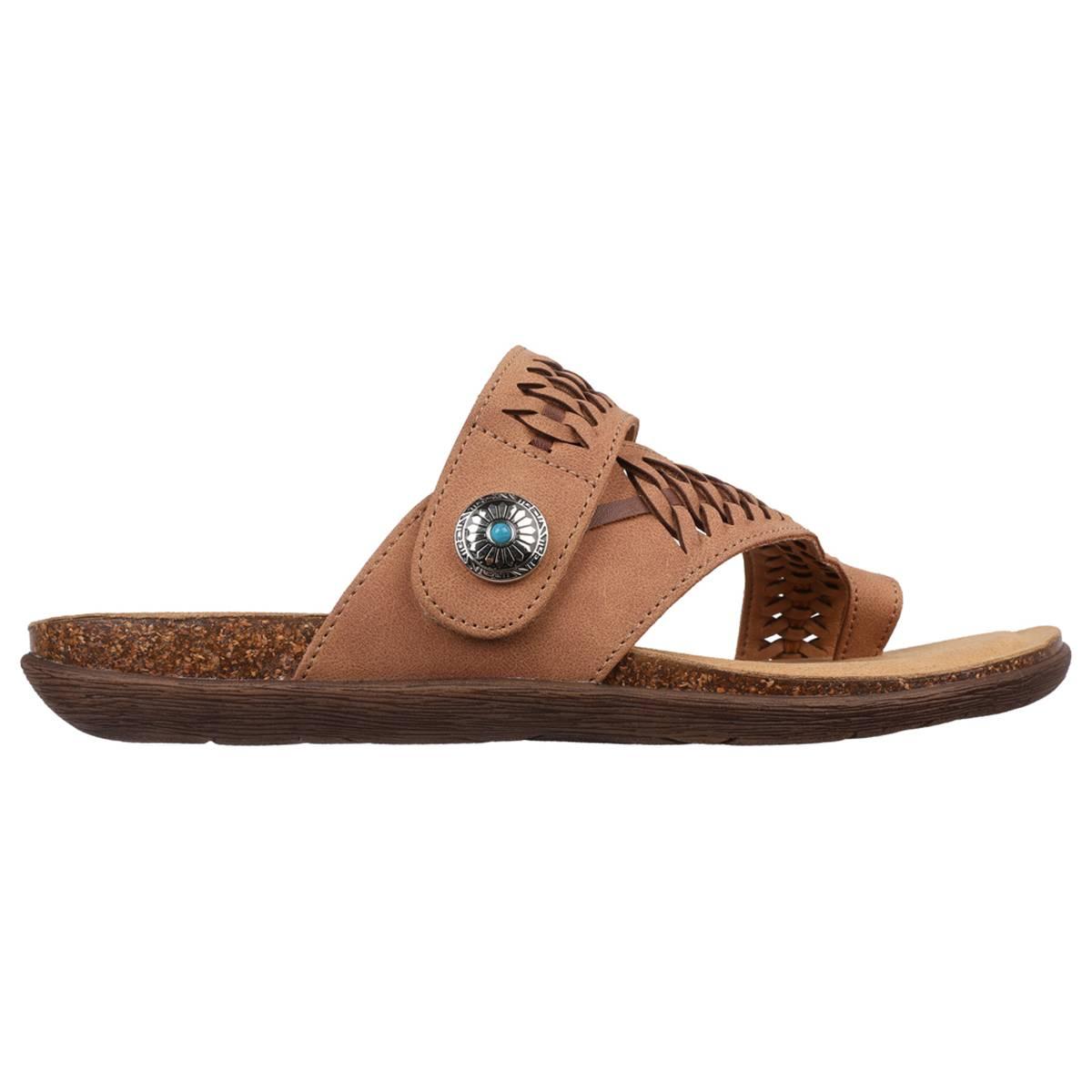 Womens LAMO Mykros Scarlett Toe Ring Sandals
