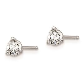 Pure Fire 14kt. White Gold Lab Grown 1/3ctw. Diamond Earrings